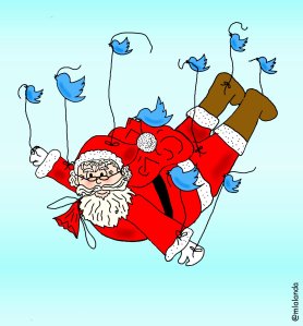 twitter friends and christmas