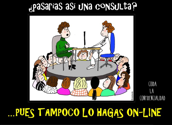 cuida la confidencialidad