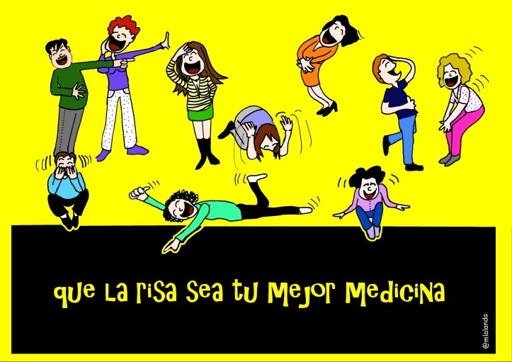 que la risa sea....